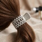 Elegant Crystal Studded Metal Hair Claw Clip (1 Pc) - Image 7