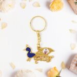 Premium Krishna-Themed Decorative Metal Keychain - Image 3