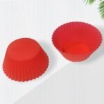 Silicone Cupcake-Shaped Baking Mold for Chocolate, Candy & Pastry (6 Pc) - Image 8