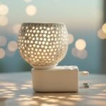 Premium Kapoor Dani Plug-In Star Cut Glass Aroma Diffuser Night Lamp (1 Pc) - Image 3