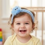 Baby Girls Cute Hair Band with Soft Elastic Stretch Headband (1 Pc) - Image 3