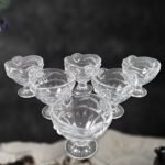 Glass Ice-Cream Cup Set, Home & Kitchen Serving or Dessert Cup (6 Pcs Set) - Image 7
