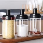 Spice Box Glass Jars Multipurpose Masala Seasoning Box Set (1 Pc) - Image 8