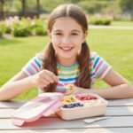 Plastic 3 Compartment Lunch Box for Kids - Image 3
