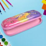 Cute Cartoon Printed Hard Shell Pencil Case with Zipper Closure (1 Pc) - Image 9