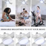 Original Cool LED Socket Fan Light 1000 Lumens 5000K Remote Controlled - Image 6
