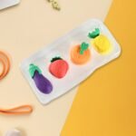 Mini Cute Veg & Fruit Erasers – 3D Colorful Eraser Set for Kids (4 Pc) - Image 7