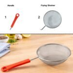 B-Grade Medium Size Fine Mesh Kitchen Strainer (1 Pc) - Image 4