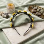 Sunflower Design Floral Clip Hair Band 1 Pc - Image 7