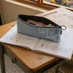 Stylish Fabric Zipper Pencil Pouch (1 Pc) - Image 7