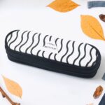 Premium Fabric Zipper Pencil Pouch (1 Pc) - Image 7