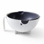 Multipurpose 2 In 1 Vegetable Washing Bowl with Strainer (1 Pc) - Image 4