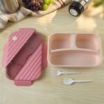 Plastic 3 Compartment Lunch Box for Kids - Image 7