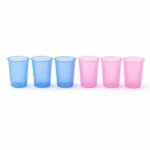 Unbreakable Plastic Drinking Glass Set of 6 (200 ML Each) - Image 4