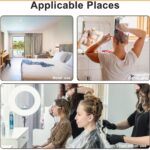 Comb Applicator Bottle, Hair Oil Applicator Bottle for Hair Dye Bottle Applicator Brush with Graduated Scale, Professional Brush Applicator Comb Hairdressing Coloring Styling Tool (1 Pc), Hair accessories - Image 6