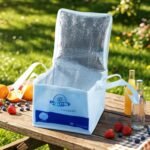 Portable Insulated Lunch Bag with Zipper Closure 16x19x21 Cm - Image 5