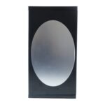 Wall Mounted Black Rotating Storage Cabinet Organizer (1 Pc, 22x42 Cm) - Image 5