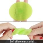 Bath & Facial Cleansing Brush, Soft Silicone Face Scrubber (2 Pc Set) - Image 5