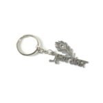 Premium Metal Jay Thakar Peepal Leaf Design Keychain 1 Pc - Image 5