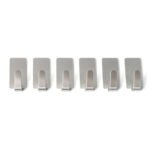 Self Adhesive Wall Hooks Set (6 Pc, Mix Design) - Image 5