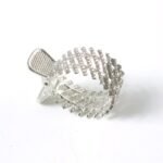 Elegant Crystal Studded Metal Hair Claw Clip (1 Pc) - Image 4