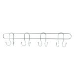 Heavy Duty Stainless Steel Wall Mounted Hook Rack (1 Pc) - Image 4