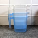 Plastic Transparent Bathroom Water Mug (4 pc / Mix colour / 1000 ML) - Image 8