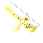 Cute Cartoon Dinosaur Style Keychain with Strap and Decorative Charm (1 Pc) - Image 6