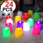 Festive Lighting for Any Occasion: 24 Pack LED Tealight Candles, Diwali (Multicolor) - Image 7