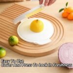 Round Food Saver Storage Container with Lid (1 Pc, 18 x 15 Cm) - Image 9