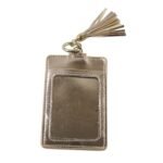 PU Leather Card Holder Wallet with Button Strap (1 Pc) - Image 4