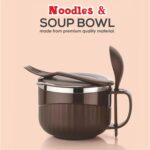 Home Chef Tangy Twist Insulated Lunch Bowl (Approx 650ML & 1 Pc) - Image 5