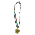 Gold Finish Winner Medal with Ribbon Strap Award Medal (1 Pc) - Image 5