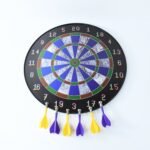 Magnetic Dart Board Game Set with 6 Soft-Tip Darts - Image 5