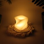 Set of 12 LED Flameless Decorative Candles – Square Shape Tealight Lamps - Image 3