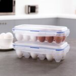 Lock-Clip Refrigerator Egg Storage Box - (1 Pc) - Image 3