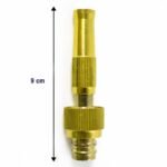 Heavy Duty Brass Garden Hose Spray Nozzle (1 Set) - Image 6