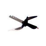 Stainless Steel 4 in 1 Clever Cutter, Black - Image 4