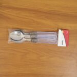 Premium Stainless Steel Dessert Spoon With Plastic Handle Set (4 Pc Set) - Image 9