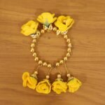 Traditional Pooja Wrist Ornament Haldi Kada Bracelet (1 Pc) - Image 8
