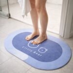 Premium Little Bear Printed Soft Non-Slip Bath Mat (1 Pc, 118x79 Cm) - Image 3