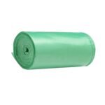 Green Compostable Corn Starch Garbage Bags (17" x 19") - Image 5