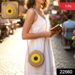 Cute Mini Round Women Crossbody Purse (1 Pc) - Image 2