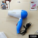 Foldable Hair Dryer with Dual Speed Setting (1 Pc, 1000W) - Image 2