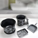 Large Capacity Plastic Bathroom Set of 7 Pc - Image 5