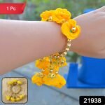 Traditional Pooja Wrist Ornament Haldi Kada Bracelet (1 Pc) - Image 2