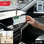 Adjustable Rearview Mirror Car Mobile Phone Holder (1 Pc) - Image 2