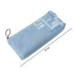 Stylish Fabric Zipper Pencil Pouch (1 Pc) - Image 6