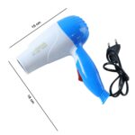 Foldable Hair Dryer with Dual Speed Setting (1 Pc, 1000W) - Image 6