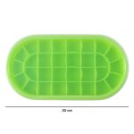 Premium Oval Silicone Ice Cube Tray with Lid (1 Pc) - Image 6